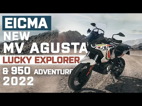 EICMA 2021: New MV Agusta Lucky Explorer and New MV Agusta 950 Adventure 2022