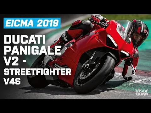 Ducati Panigale V2 - Ducati Streetfighter V4S - Ducati Desert X | EICMA 2019 | Visordown