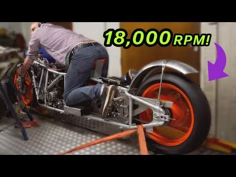 250cc Top Speed Bike Revs to 18,000rpm!