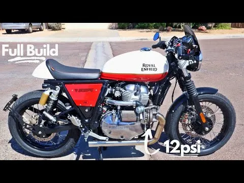 Turbo Enfield Interceptor 650 Racer - Full Timelapse