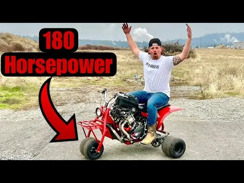 1000cc Swapped Mini Trike! (Worlds Sketchiest 3-Wheeler)