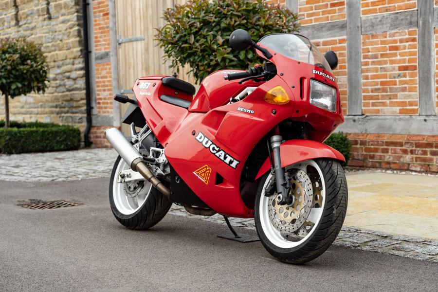 A Ducati 851 from the first years of the model's production