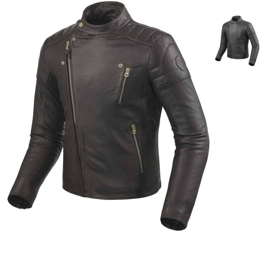 Rev It Vaughn Leather Motorcycle Jacket