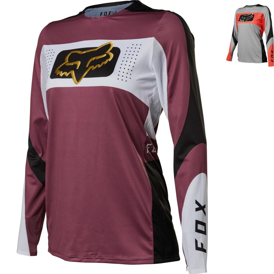 Fox Racing 2022 Ladies Flexair Mirer Motocross Jersey