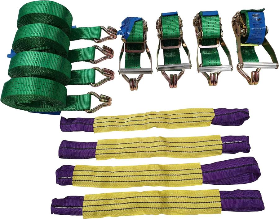 Ratchoox Recovery Ratchet Straps Set of four