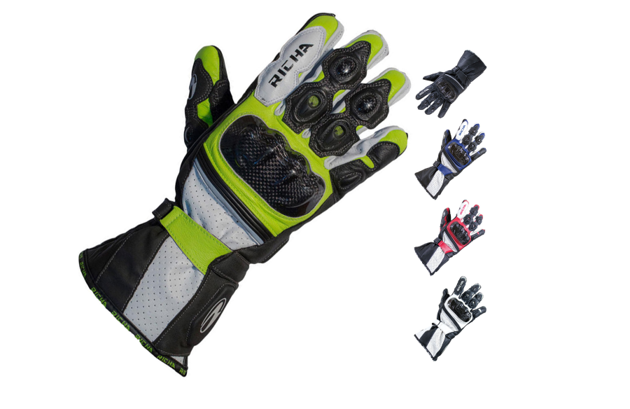 Richa Ravine Leather Motorcycle Gloves