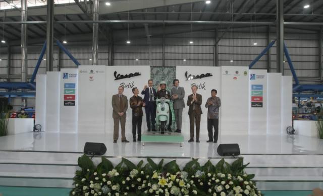 Piaggio Indonesian production facility opening.