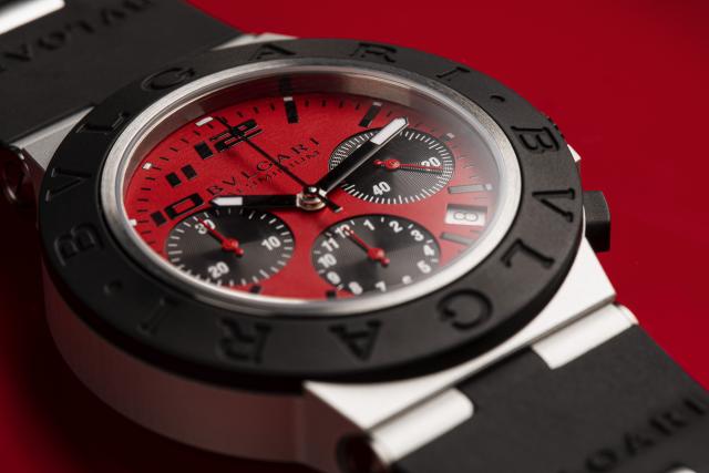 Bulgari Aluminium Ducati Special Edition watch. - Ducati Media
