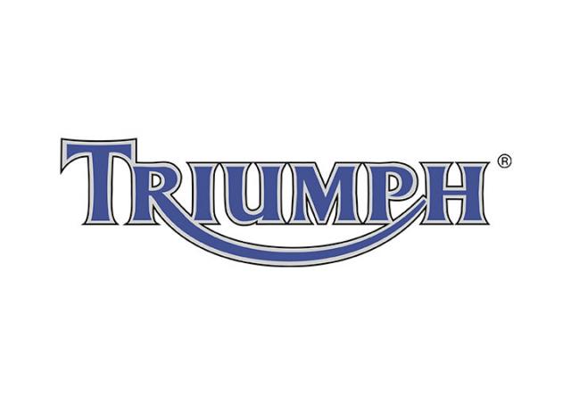 RS logo Triumph bike stickers in cutsom colors and sizes