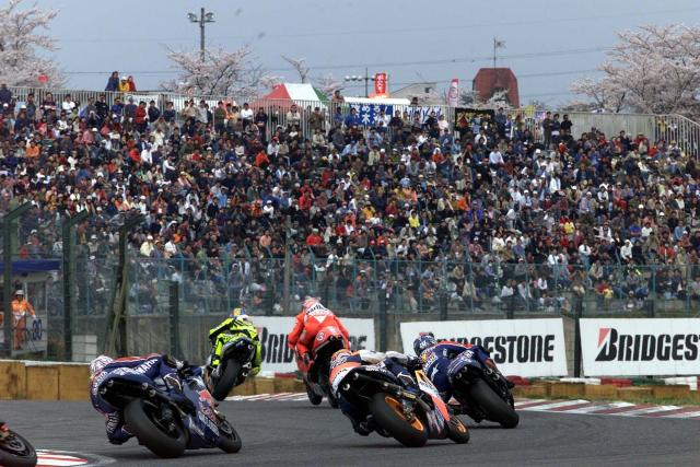 Japanese MotoGP at Suzuki in 2001