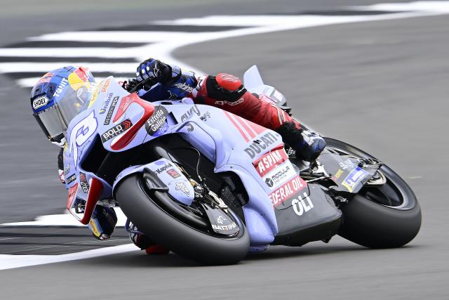 Alex Marquez, 2023 MotoGP British Grand Prix. - Gold and Goose