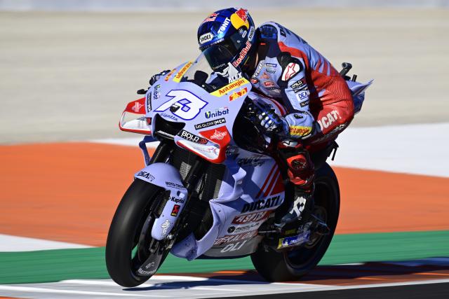 Alex Marquez, 2023 MotoGP Valencia Grand Prix. - Gold and Goose