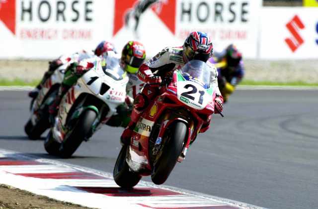 Colin Edwards, Troy Bayliss - Ducati, Honda