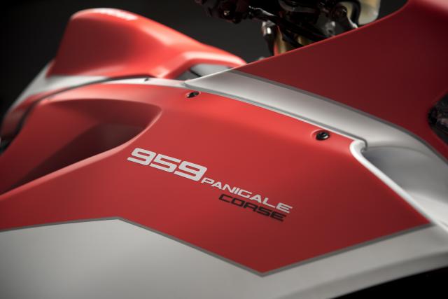 Ducati reveal special edition 959 Panigale Corse at EICMA