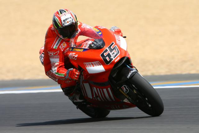 Loris Capirossi, 2007 MotoGP French Grand Prix. - Gold and Goose