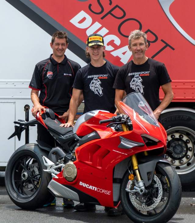 Troy Bayliss, Oli Bayliss, Ducati