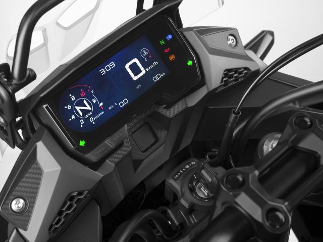 2019 Honda CB500 X dash