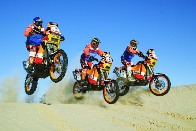 2004 KTM Team Repsol Dakar
