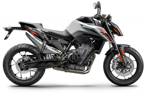The updated 790 Duke from KTM