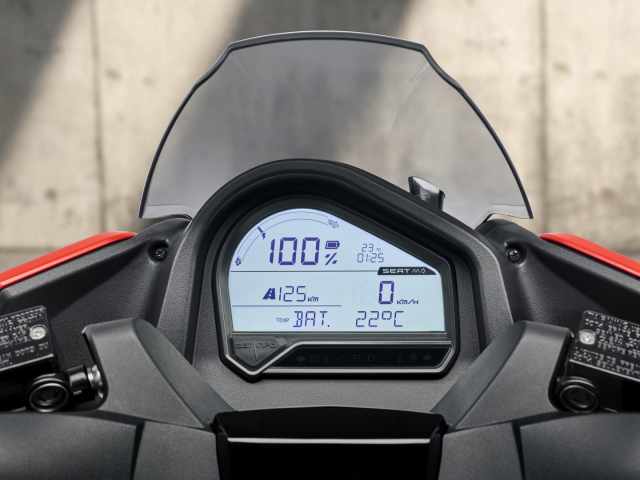 SEAT scooter display