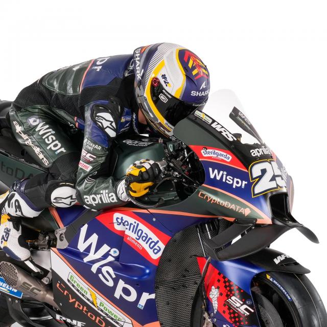 Raul Fernandez on 2023 RNF Racing Aprilia RS-GP MotoGP #25