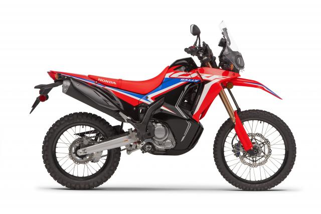 2023 Honda CRF300L in Extreme Red