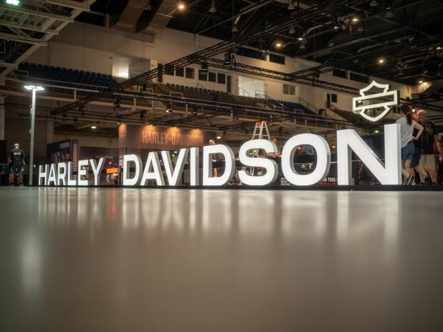The Harley-Davidson 120th Anniversary expo