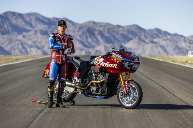 Tyler O'Hara, King of the Baggers, 2023 Indian Motorcycle Racing team launch