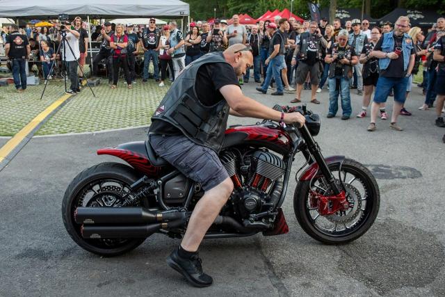 Budweis Custom Indian Motorcycle Show at IRF.