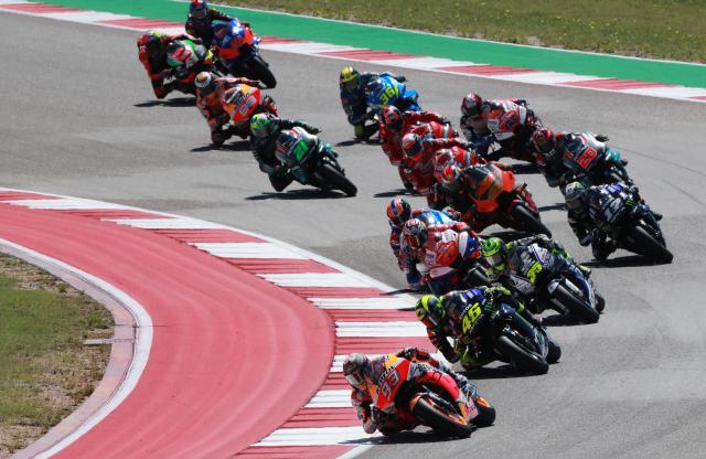 Marc Marquez leads 2019 MotoGP Grand Prix of the Americas. - Gold and Goose