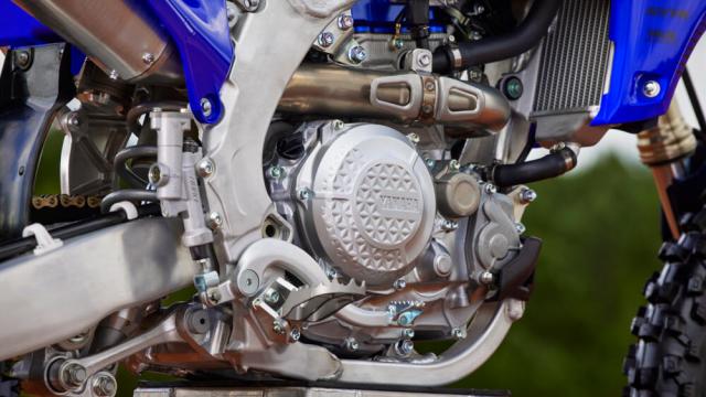 2023 Yamaha YZ450F engine.