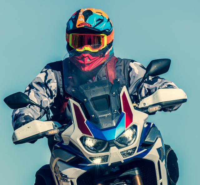 Shoei VFX-WR motorcycle helmet 