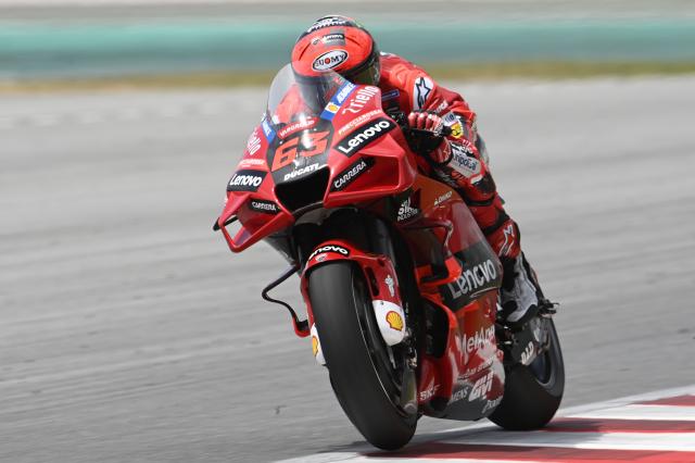 Francesco Bagnaia, 2022 Malaysian MotoGP test.