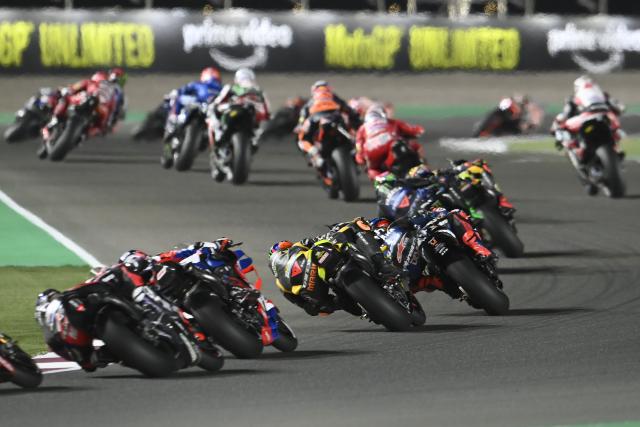 2022 Qatar MotoGP race.