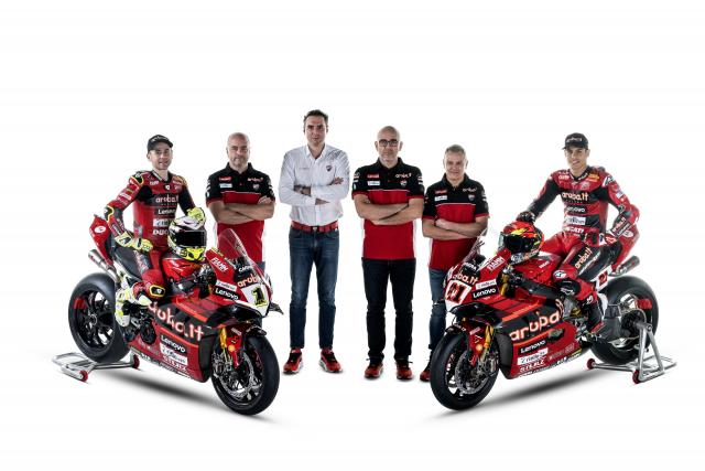 2023 Aruba.it Racing Ducati team launch.