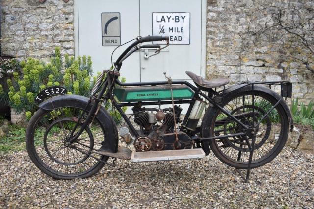 Barn Find Motorcycle Auction