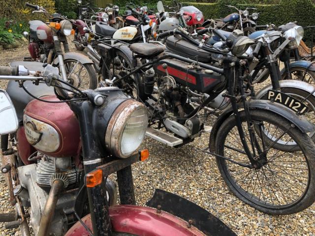 Barn Find Motorcycle Auction