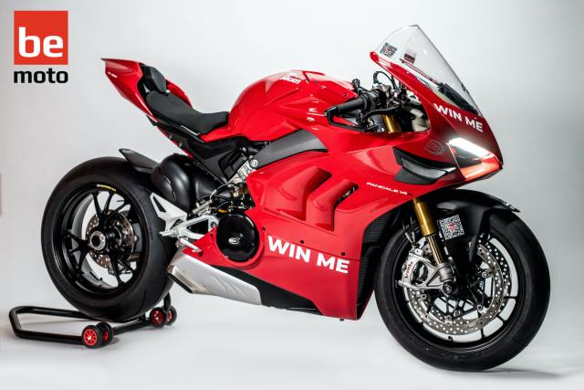 Win a Ducati Panigale V4 S & £10,000 prize pot with BeMoto | BeLotto!