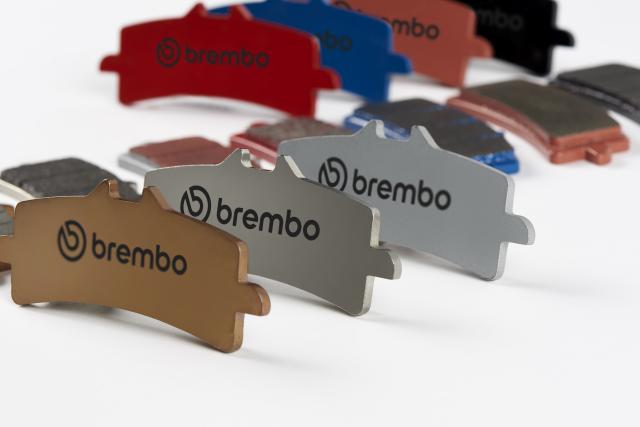 Brembo Greenance brake pads. - Brembo