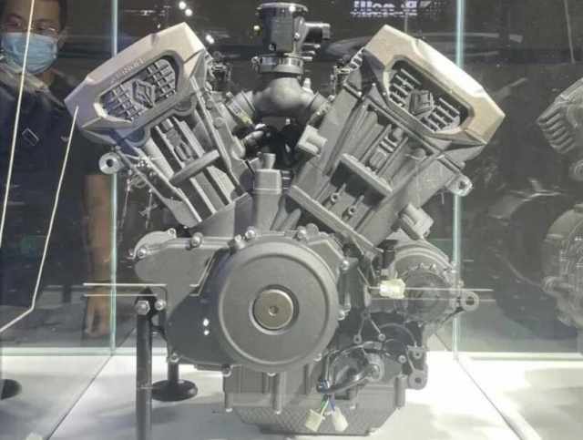 Chinese built V4 engine