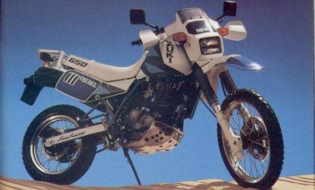 The DR650 R Djebel that inspired the new edition