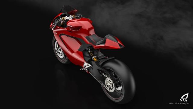 Is this what an electric Ducati could look like?