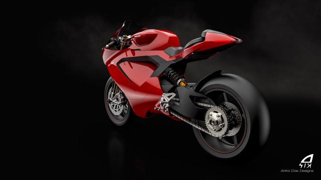Is this what an electric Ducati could look like?