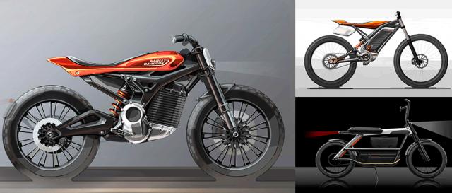 Harley-Davidson EV designs