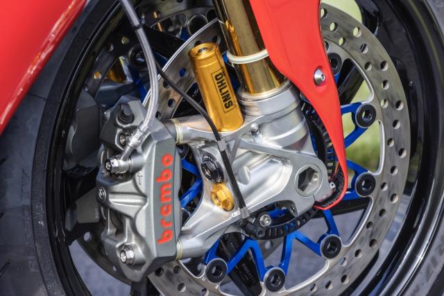 The braking system of the RC213V-S