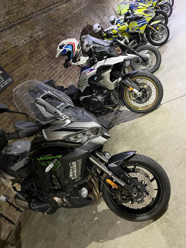 verity versys at the bike shed