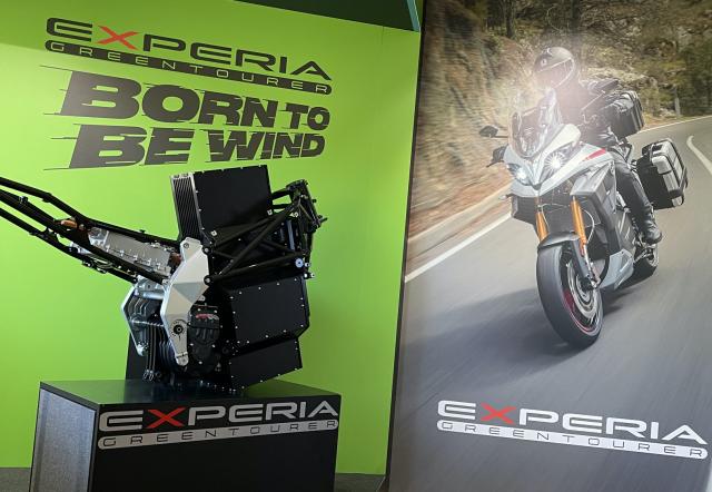 Energica Experia frame and battery