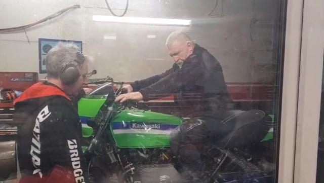Bike garage allows a blind customer to have one last ‘ride’