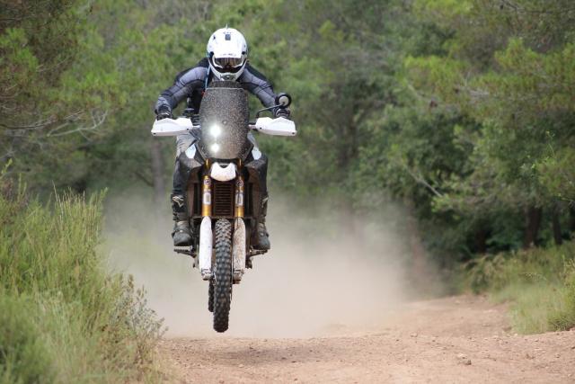  Modified Triumph Tiger competes in desert rally, but is it hiding something?