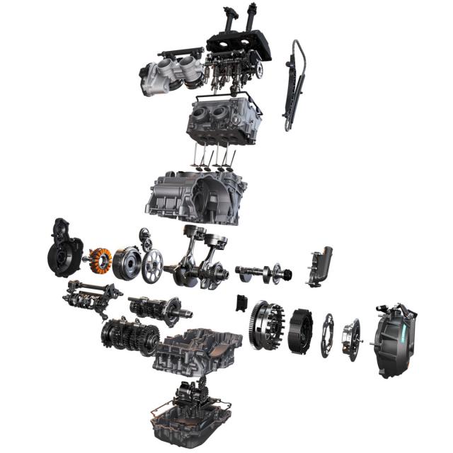 KTM LC8c engine as reference